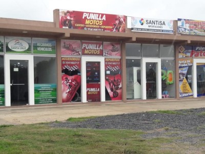 4 LOCALES COMERCIALES SOBRE RUTA 28- (ESQUINA LOS GIRASOLES)